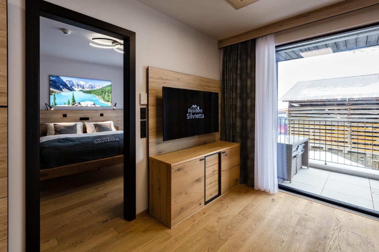 Moderne Wohnung Mit Einer Wunderschoenen Aussicht In Der Residenz Silvretta See Eksteriør bilde